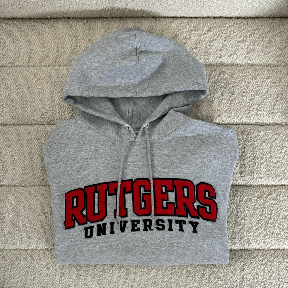 Rutgers Champion Embroidered Hoodie